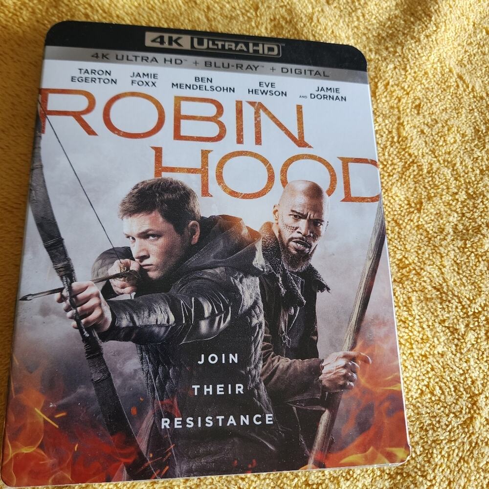 ROBIN HOOD NEW SEALED  HD BLU-RAY DVD MOVIE